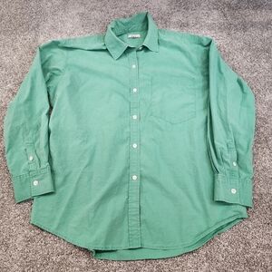 Rails Organic Cotton Green Women's Button Up Size Small